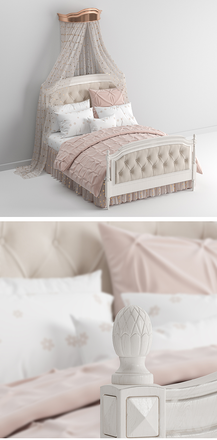 Blythe upholstered shop bed