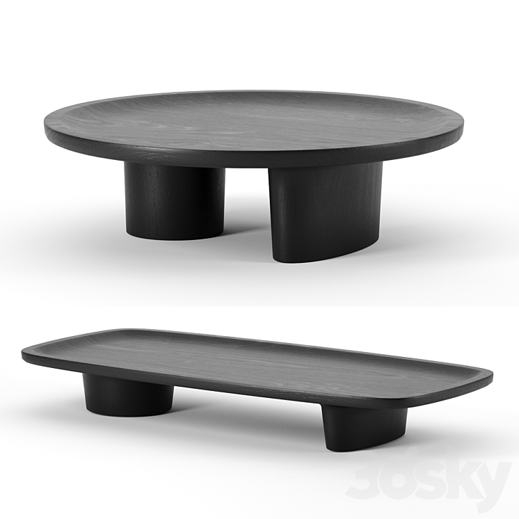 Calix Table Calix coffee table by Baxter - Table - 3D model