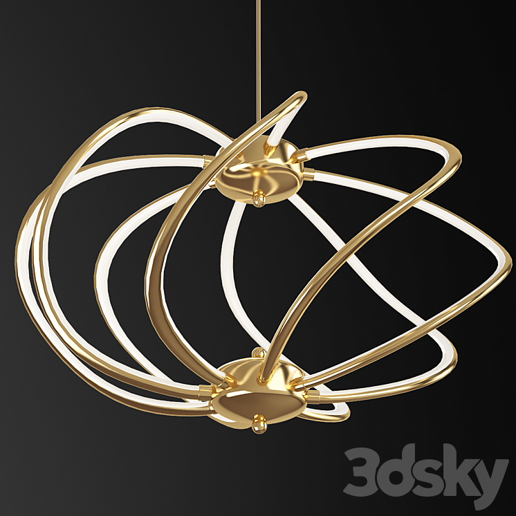 Possini Euro Galaxy 19 Wide Chrome LED Pendant Light Pendant light
