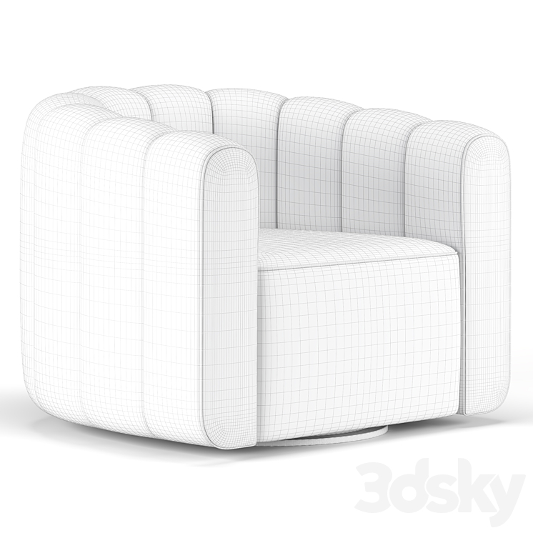 Fitz russet swivel 2025 chair