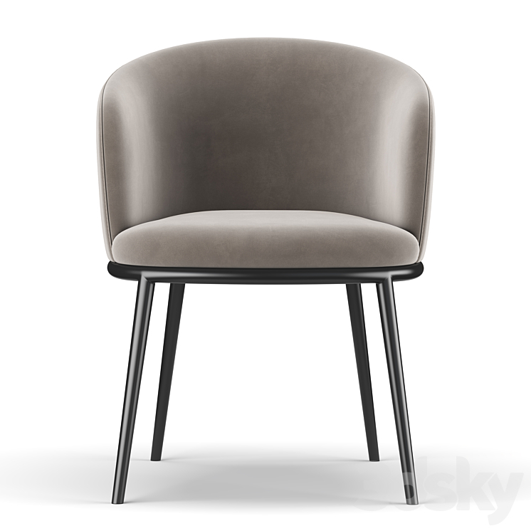 Salyer upholstered top dining chair
