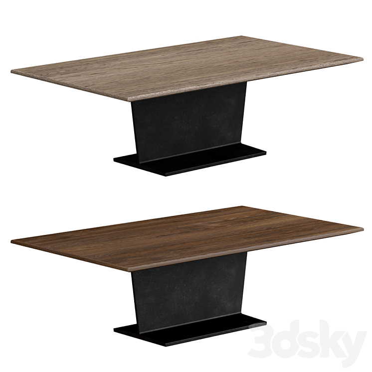 Rh i sales beam coffee table