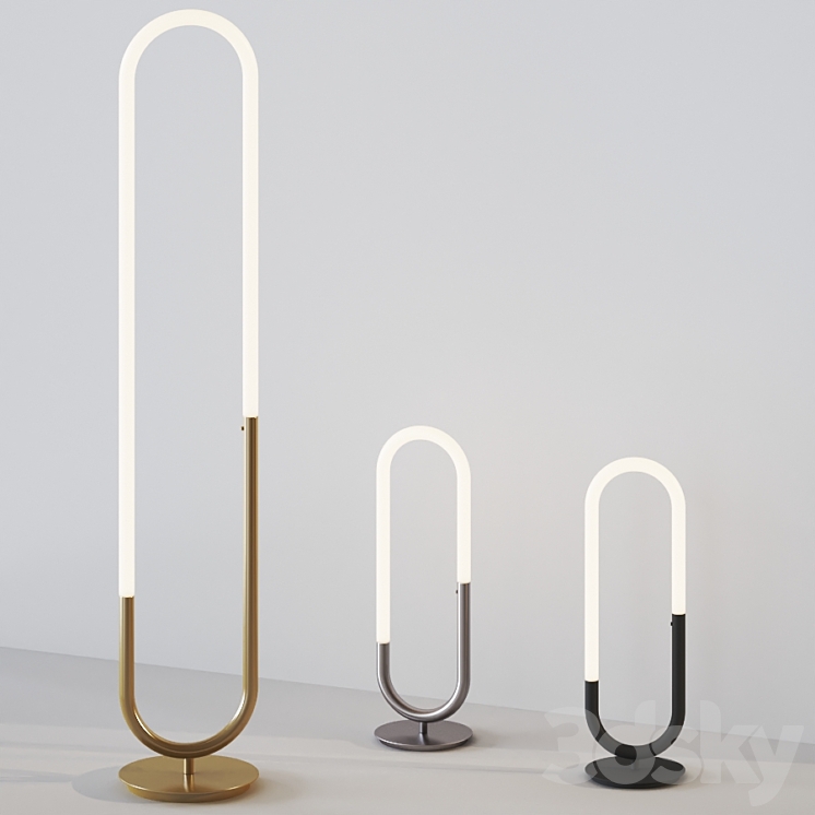 Huron by Kuzco Lighting Floor lamp 3D model