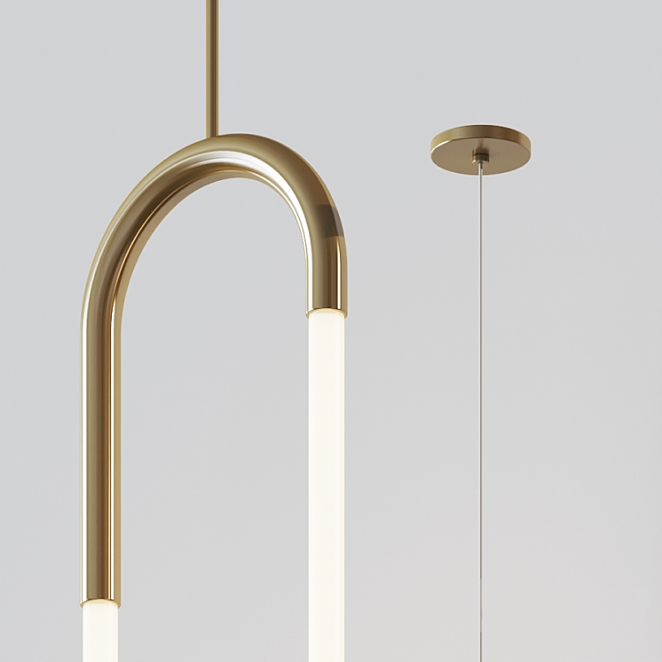 Huron Hanging Light by Kuzco Lighting Pendant light 3D model
