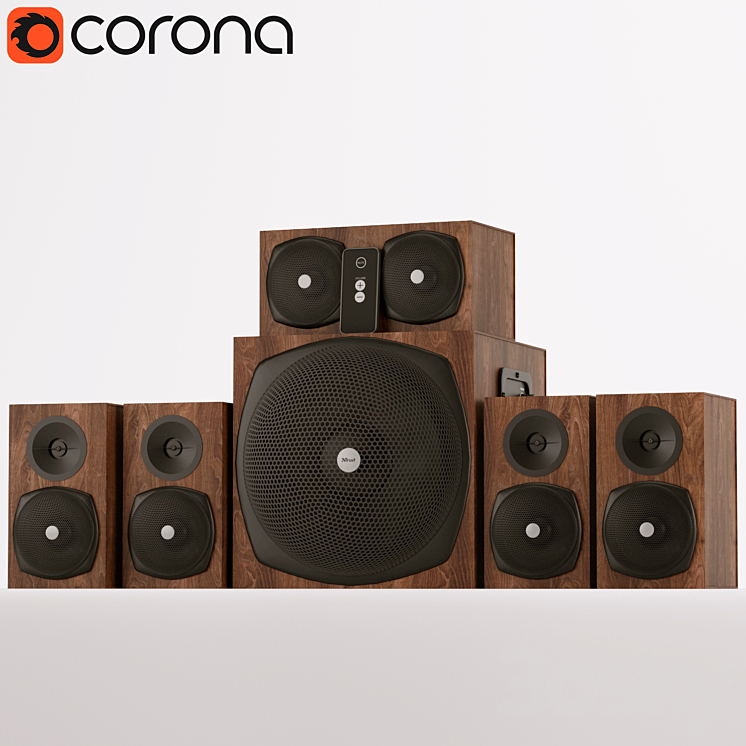 Vigor 5.1 surround speaker best sale system
