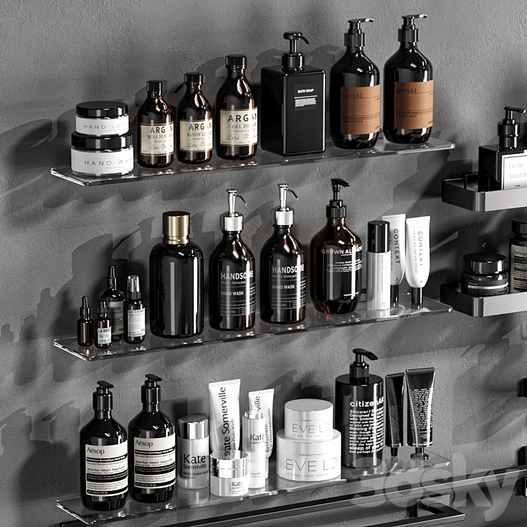 Inda lea accessories Bathroom accessories 3D model