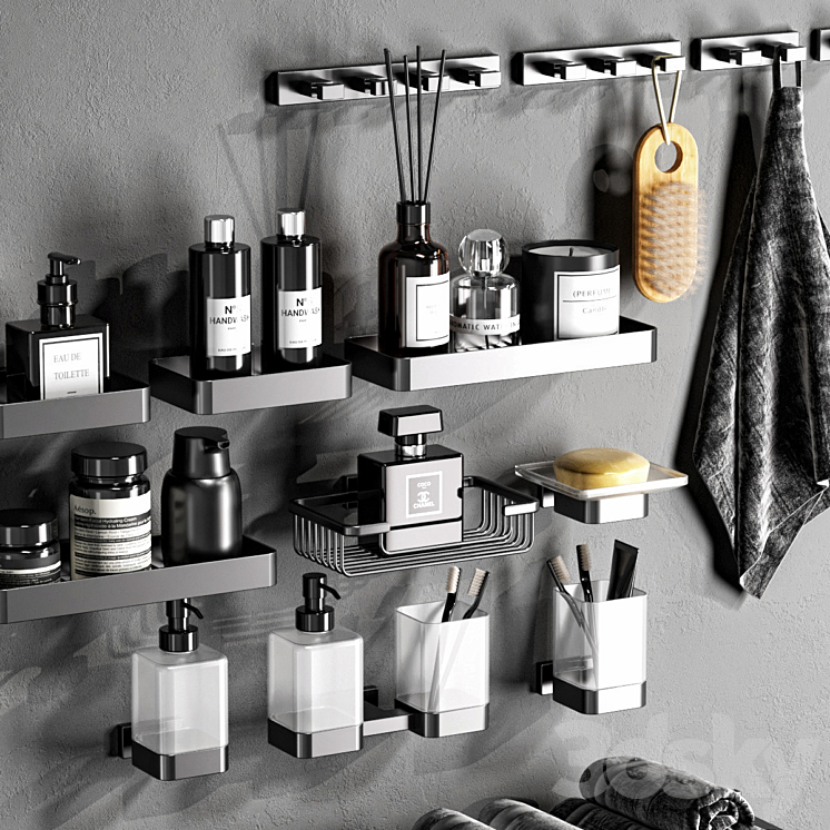 Inda lea accessories Bathroom accessories 3D model