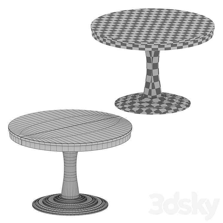 Aniston White 45 "Round Extension Dining Table (Crate and Barrel