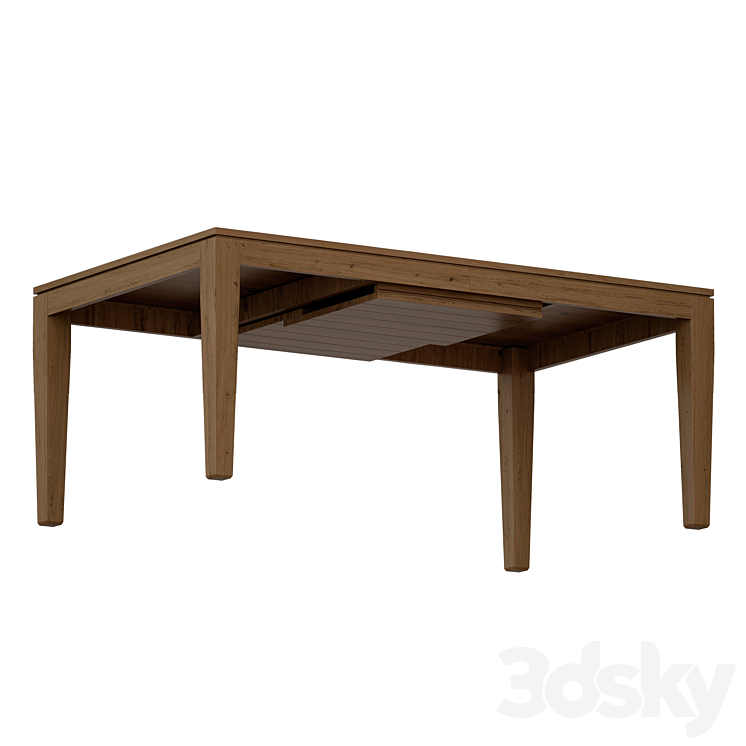Crate and barrel morris ash grey table deals