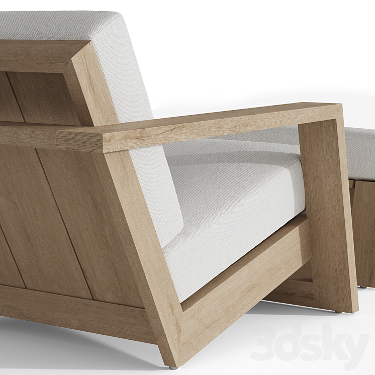 Olema teak lounge chair sale