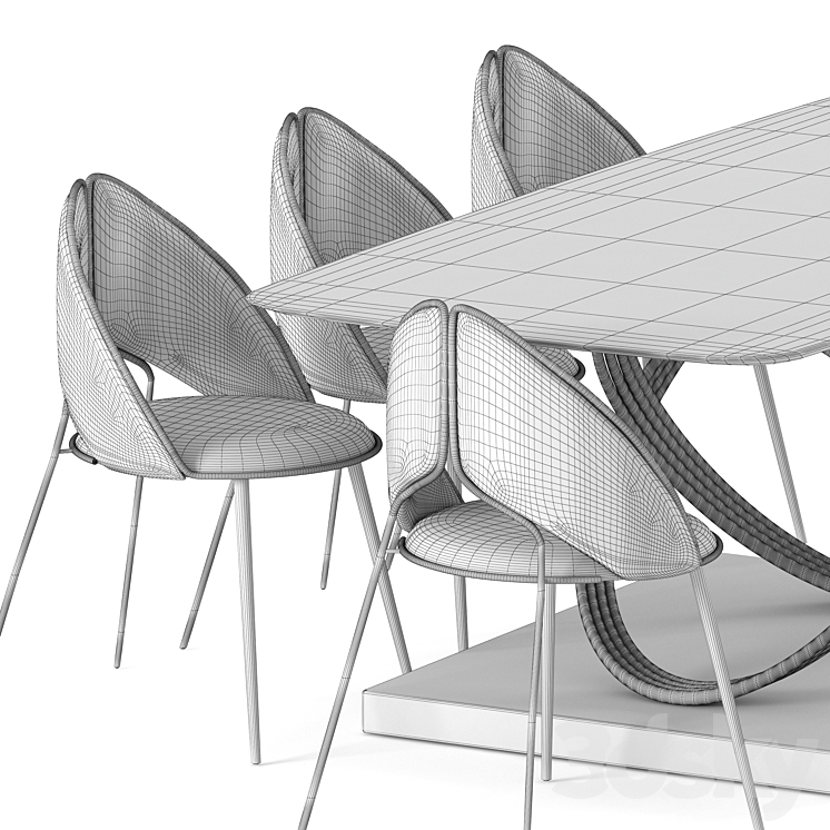 Modern Dining Chair PU Leather Upholstered Stainless Steel Gold Finish