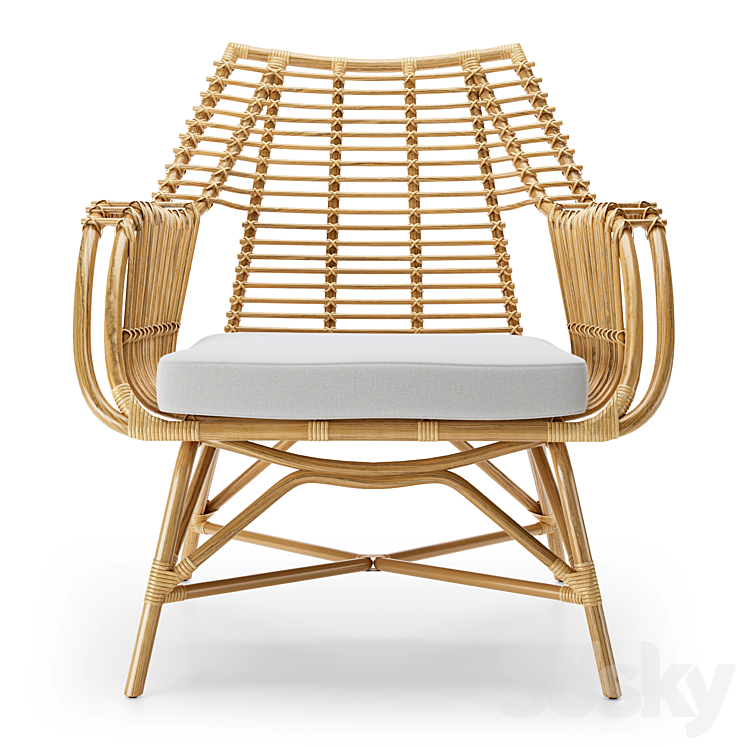 Venice rattan sales chair