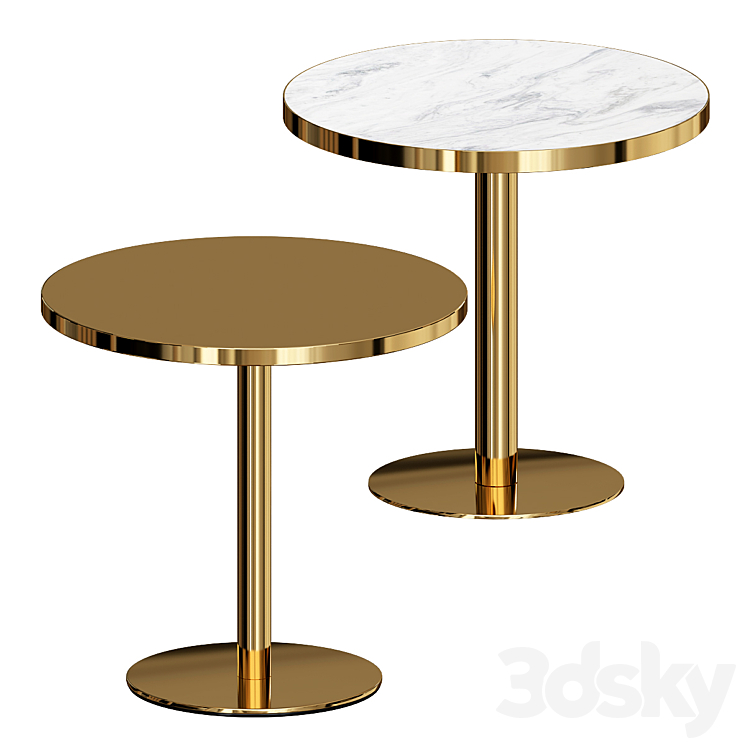 Watermark brass bistro table hot sale