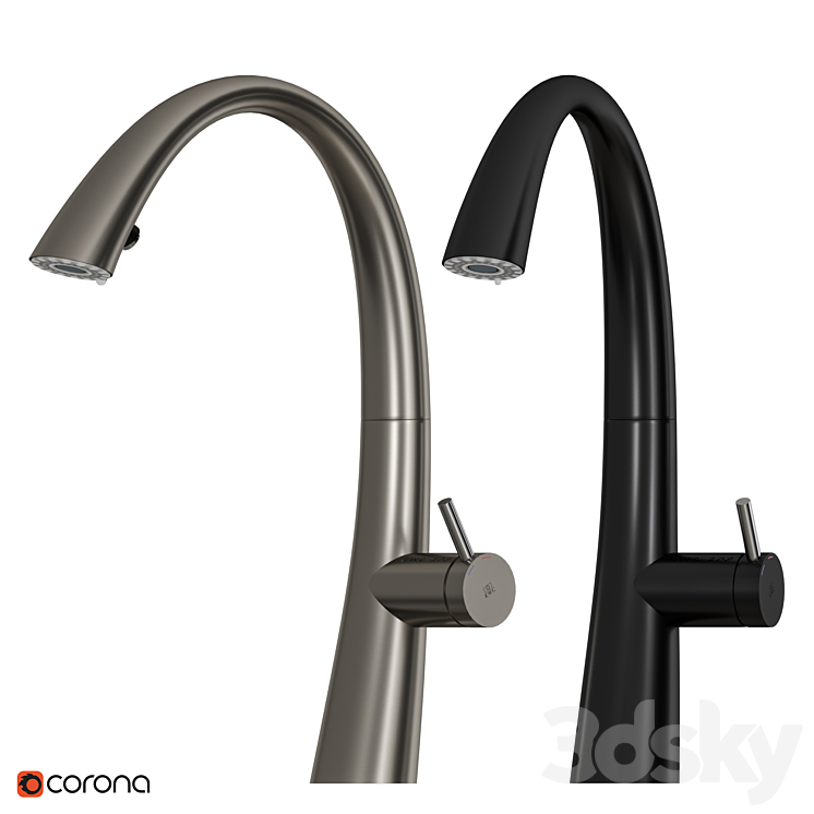 KWC ZOE FRANKE Kitchen faucet Faucet 3D model