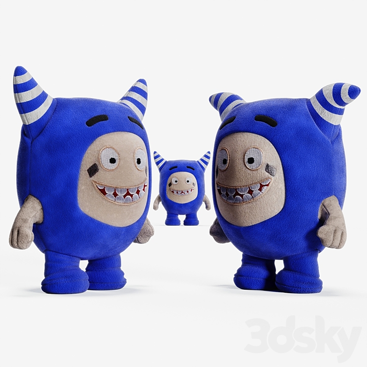 Oddbods peluche 2025