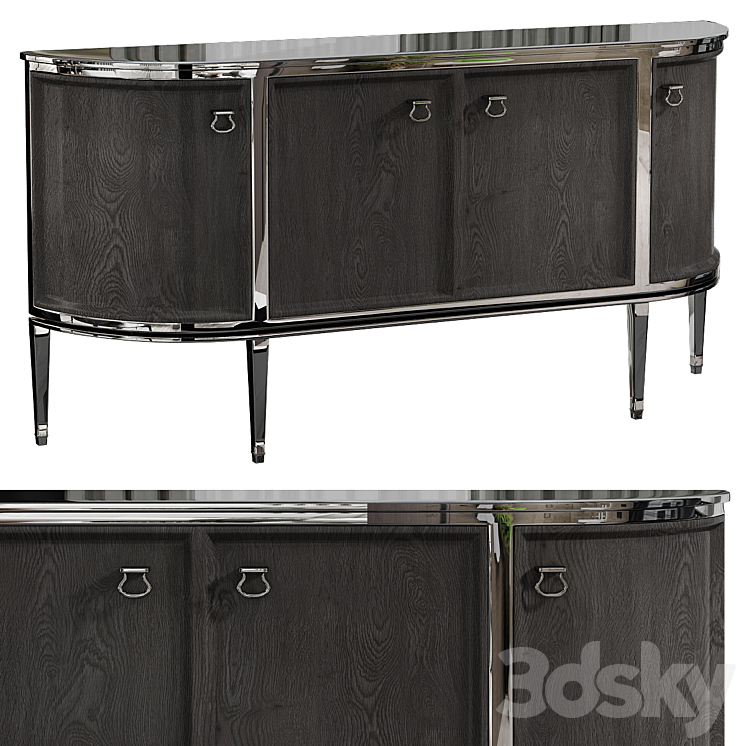 Caracole ADoor It Buffet Horchow Sideboard & Chest of drawer 3D model