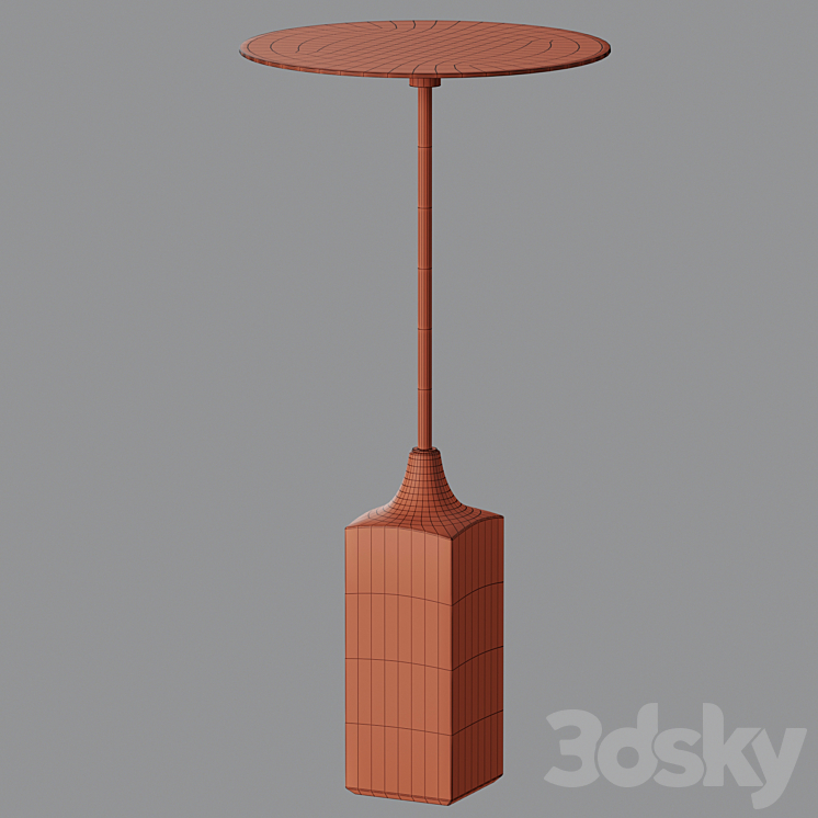 Ballam Side Tables by CB2 Table 3D model