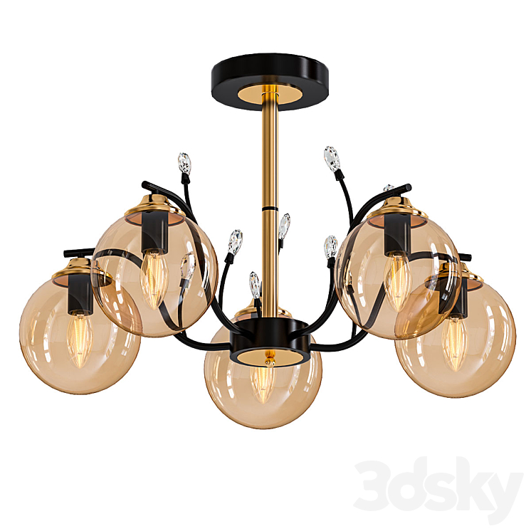 Ambrella light - Pendant light - 3D model