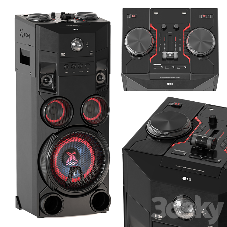 Lg hotsell om7560 xboom