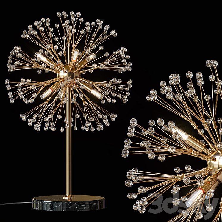 Dandelion hot sale table lamp