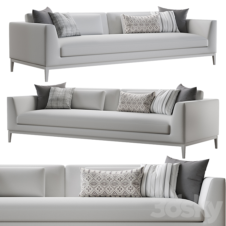 Italia taper arm sofa restoration outlet hardware