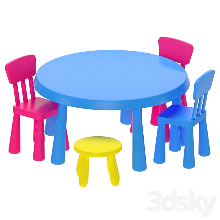 Mammut table and 2025 chairs