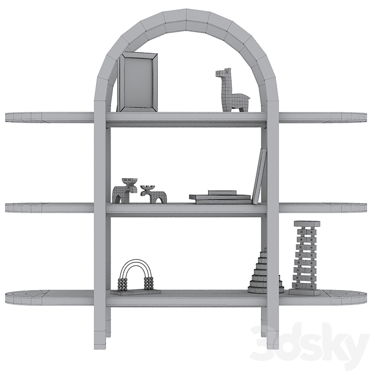 Dolly natural cheap tall bookcase