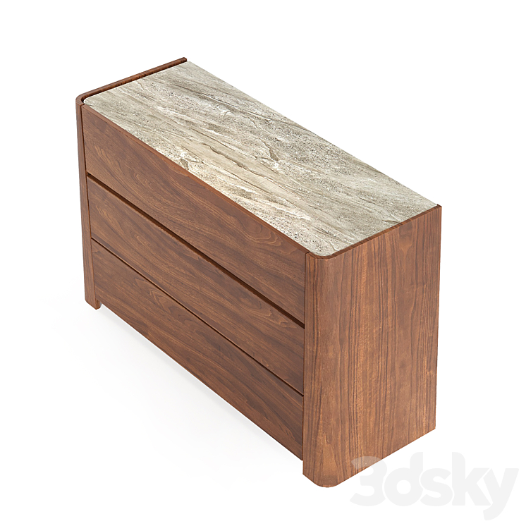 Vesper chest of drawers Sideboard & Chest of drawer 3D model
