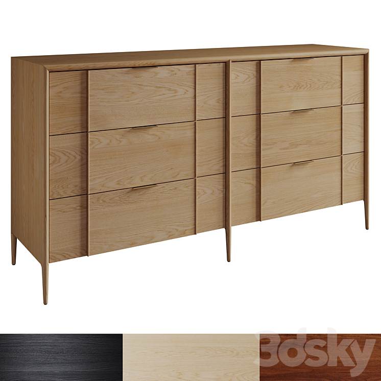 Anthropologie Quincy SixDrawer Dresser Sideboard & Chest of drawer