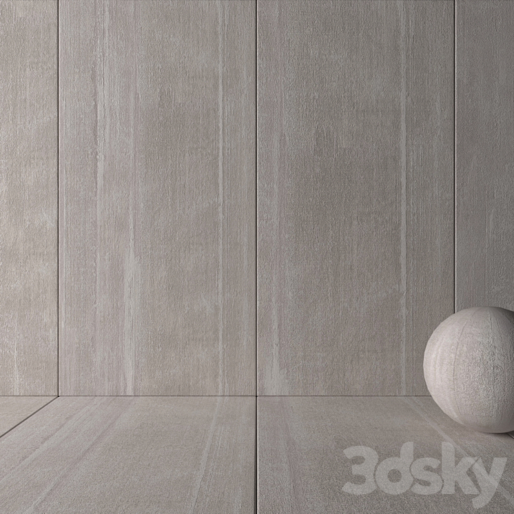 Flaviker Hangar Ash 120x240 Tile 3D model