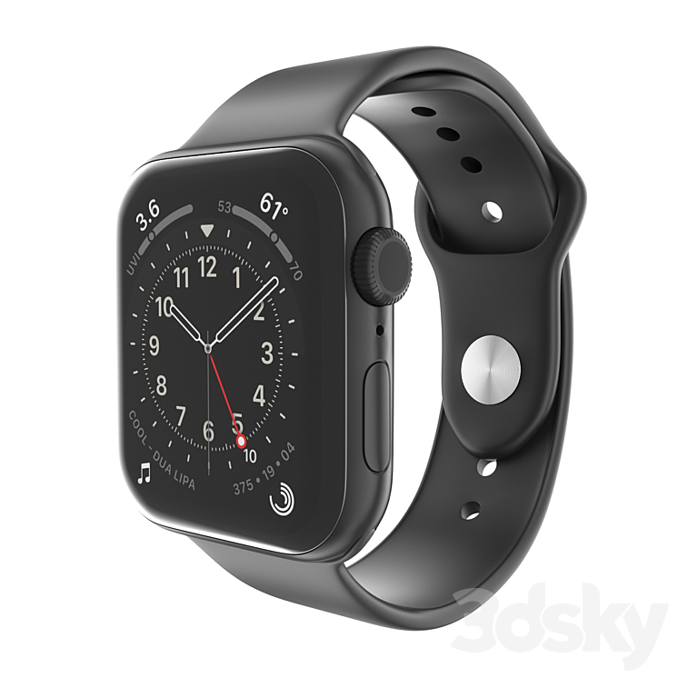 Series 6 space store aluminum case 44mm