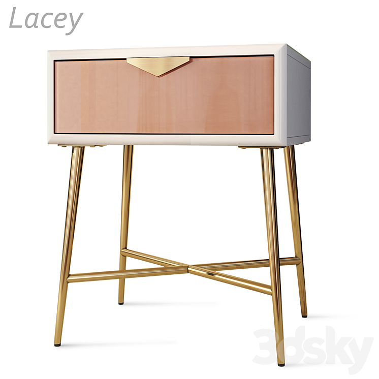 Bedside table set. Nightstand Lacey, Ohara, Bronx, Piano by NextFurniture Sideboard & Chest