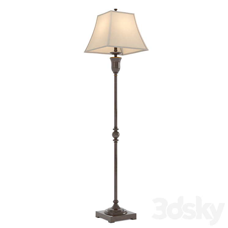 Floor lamp Viggiano Uttermost Floor lamp 3D model