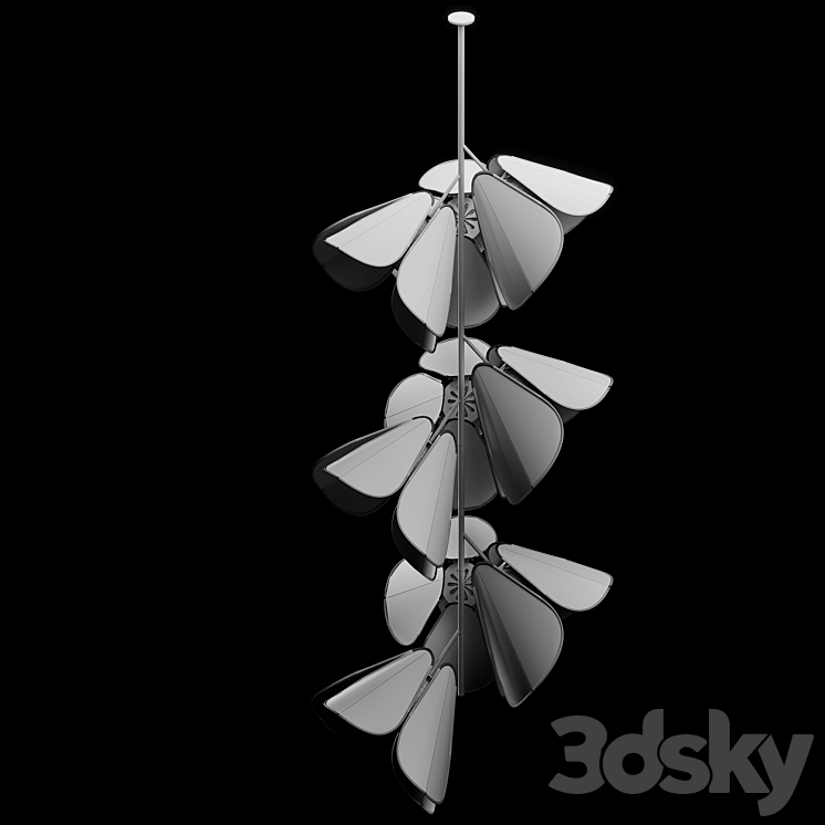 Bover mod ceiling lamp 3d model