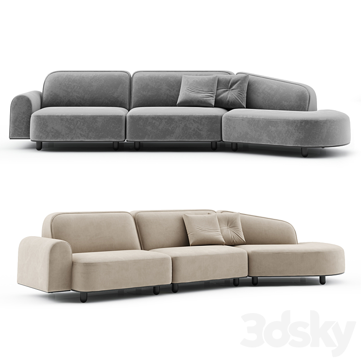 Freeform hotsell curved sofa