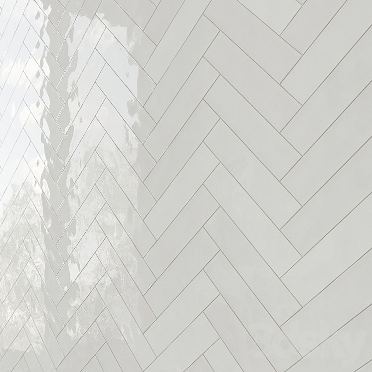 Emser tile raku herribone Tile 3D model