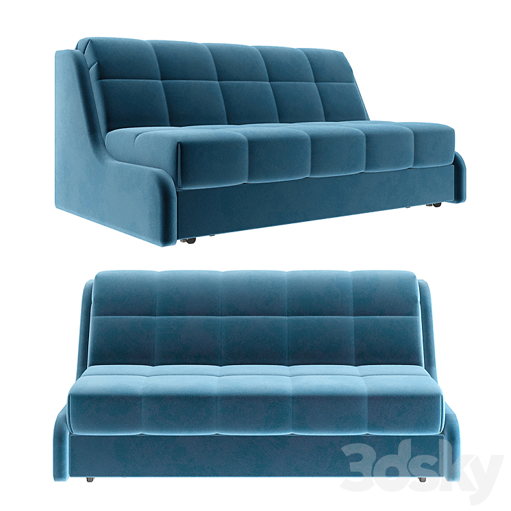 Straight sofa Askona Persey Nova - Sofa - 3D model