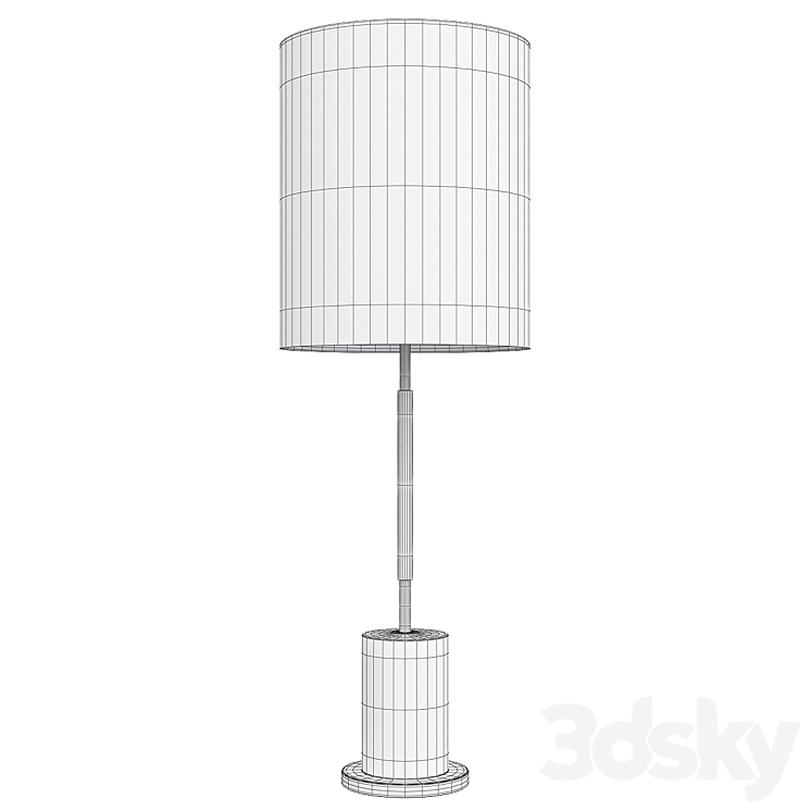 Cylinder Tall Usb Table Lamp Table Lamp 3D Model cylinder-tall-usb-table-lamp-table-lamp-3d-model