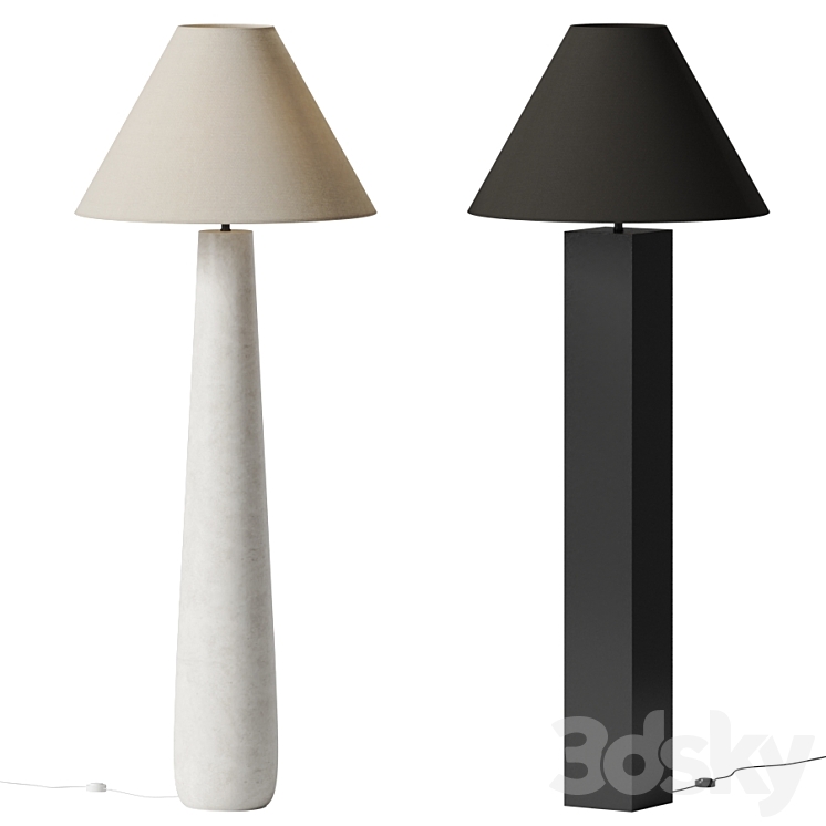 POLAR and ECLIPSE CB2 Floor lamp 3D model