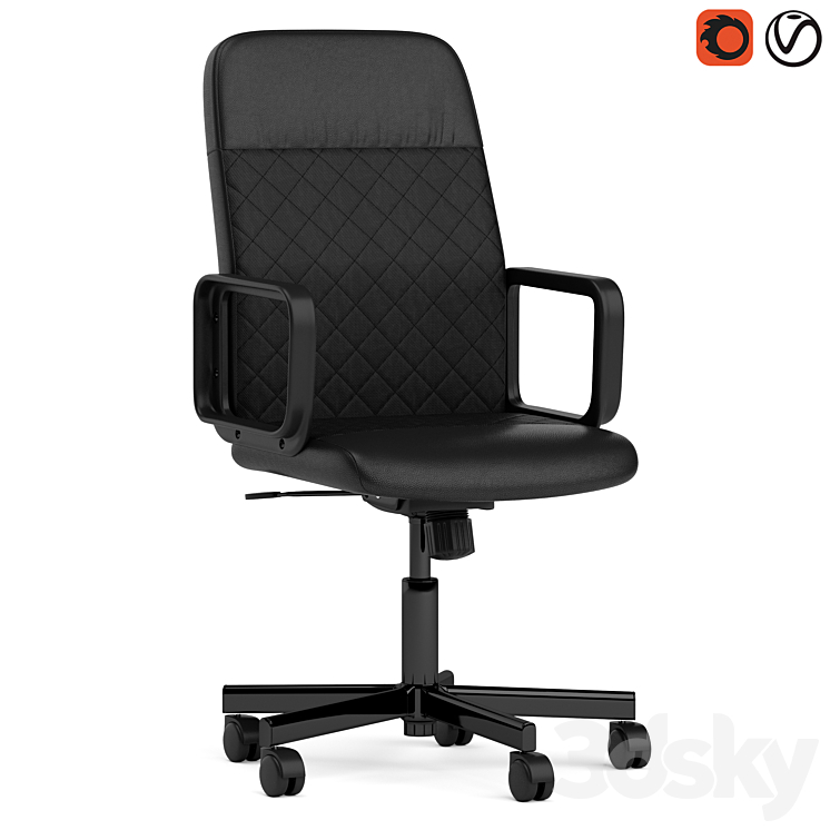 Ikea mesh hotsell desk chair