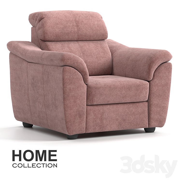 Dublin armchair Arm chair 3D model