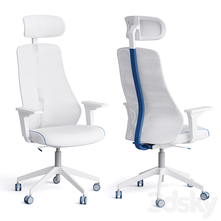 Computer gaming chair MATCHSPEL IKEA - Office furniture - 3D model