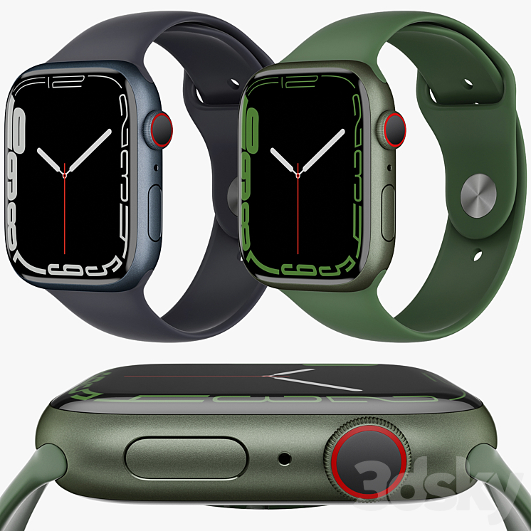 Apple watch 7 3d clearance