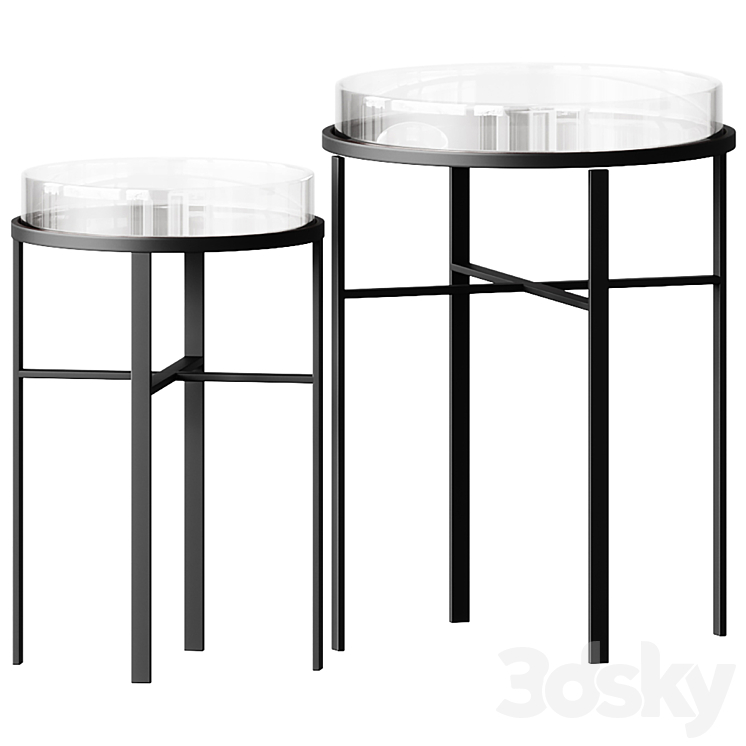 Eichholtz SIDE TABLE HOXTON SET OF 2 Coffee table coffee table Table