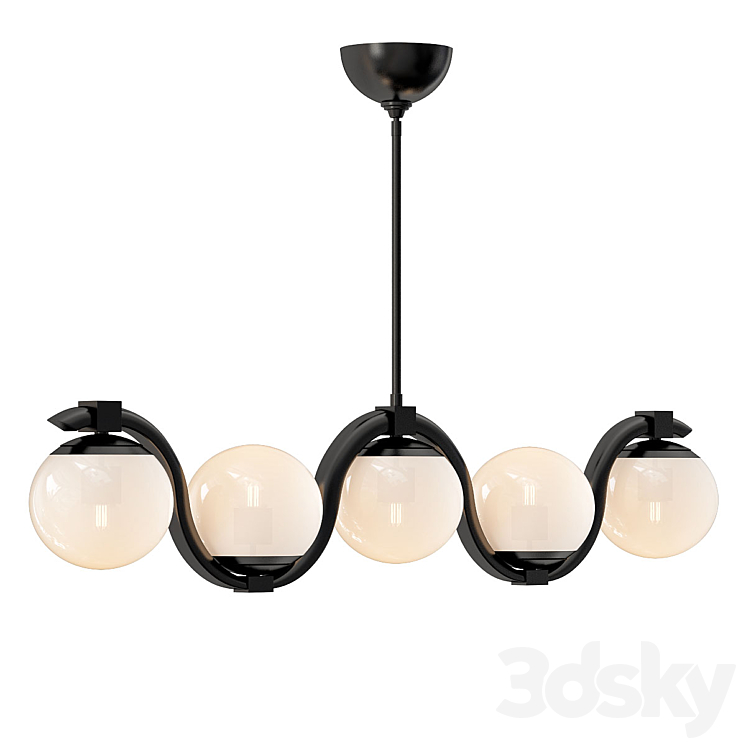 Reedway 5 light linear pendant cheap