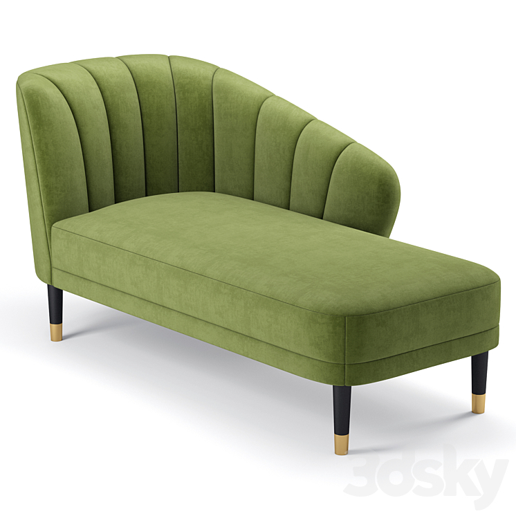 Theron Chaise the Sofaandchair Company Other soft seating 3D model