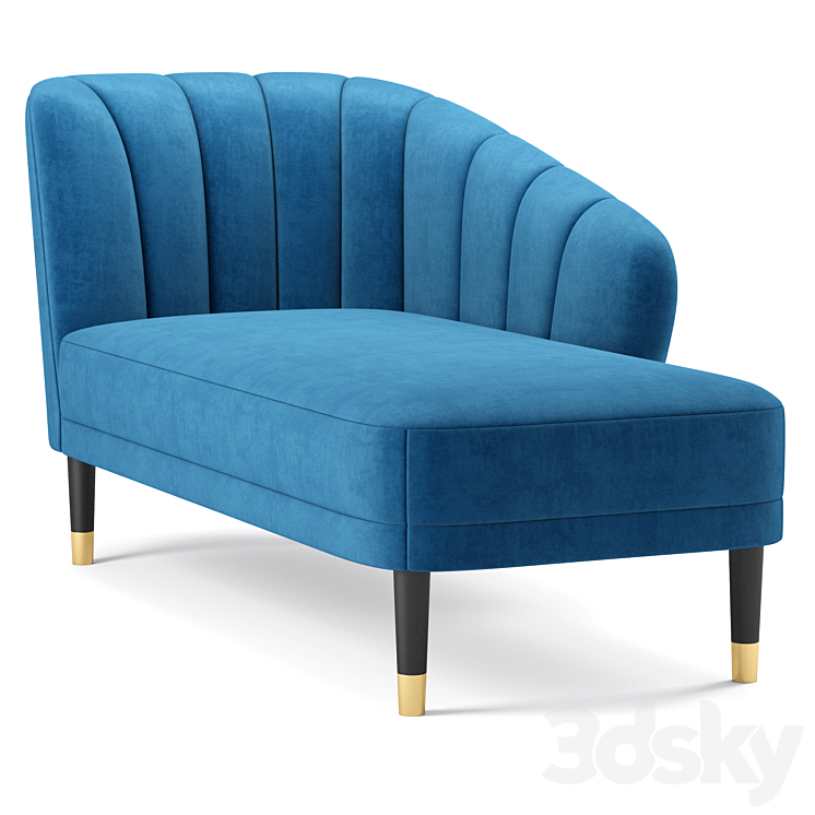 Theron Chaise the Sofaandchair Company Other soft seating 3D model