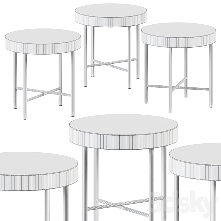 JYSK Side Table BANKEHUSE / Side table Table 3D model