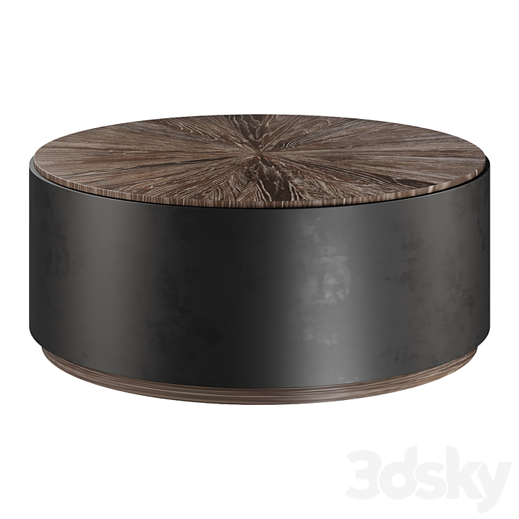 Coffee table Brockton 39.5" Round Reclaimed Wood Coffee Table coffee