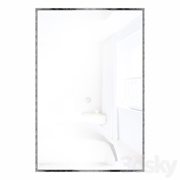 Newtown Modern & Contemporary Full Length Mirror Mirror 3D model